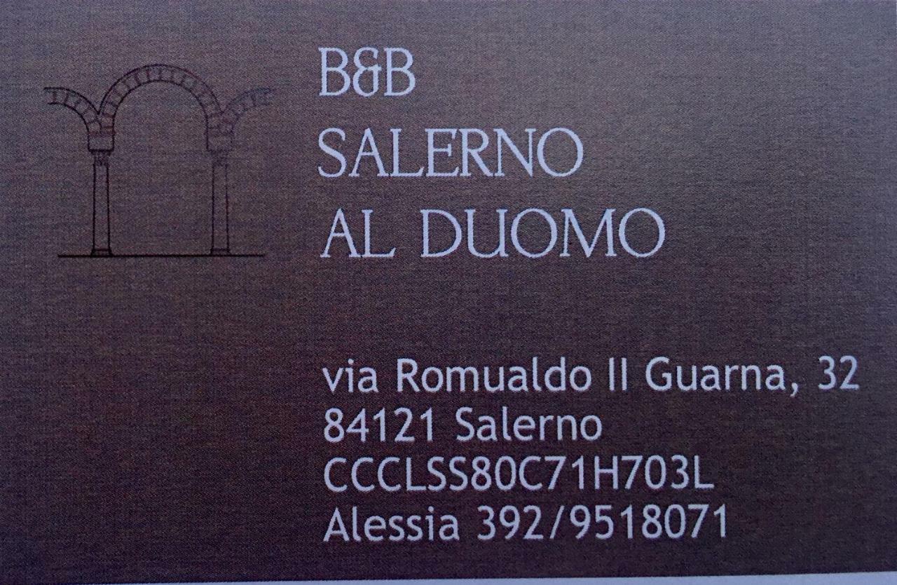 B&B Salerno Al Duomo 외부 사진